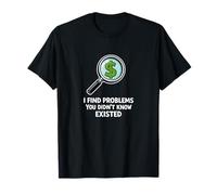 Encuentro Problemas Que no sabías Que existían Humor Camiseta