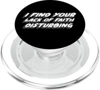 Encuentro tu Falta de fe perturbadora | Cita de la película de 1970 PopSockets PopGrip para MagSafe