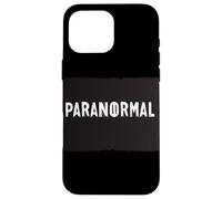 Encuentros paranormales para un toque espeluznante Carcasa para iPhone 16 Pro Max