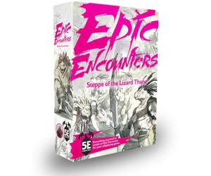 Encuentros picos: Estepa del lagarto Thane RPG Juego de rol de fantas a Ta