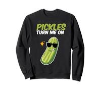 Encurtidos Turn Me On Pepinos Ensalada Pepinos Verduras Pick Sudadera