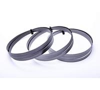 Encut - Juego de 3 hojas para sierra de cinta (1638 x 13 x 0,65 mm, bimetal, 8-12 dientes M42)