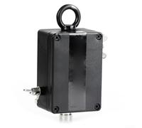 End-Fed Adaptador 49:1 Balun 500 W para antena MagLoop, transformador HF de 1,8 - 30 MHz con bajo VSWR, carcasa resistente a los rayos UV para uso en exteriores, construcción pesada para alta potencia