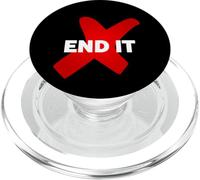 End It Human Trafficking - Fin de la Trata de Personas y la esclavitud PopSockets PopGrip para MagSafe
