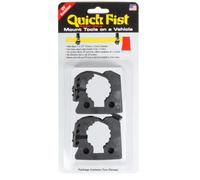 END OF ROAD Abrazadera original Quick Fist para herramientas de montaje y equipo, 2,5 cm - 5,4 cm de diámetro, 2 unidades (1 unidad) - 0010