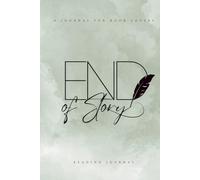 End of Story - TBR Guided Book Review Log with Reading Tracker, Journal Prompts & More - Green