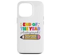 End Of The Year Autographs 2024-2025 Last Day of School Carcasa para iPhone 13 Pro
