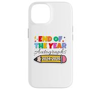 End Of The Year Autographs 2024-2025 Last Day of School Carcasa para iPhone 14