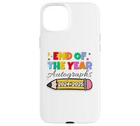 End Of The Year Autographs 2024-2025 Last Day of School Carcasa para iPhone 15 Plus