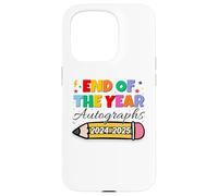End Of The Year Autographs 2024-2025 Last Day of School Carcasa para iPhone 15 Pro