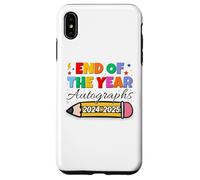 End Of The Year Autographs 2024-2025 Last Day of School Carcasa para iPhone XS Max