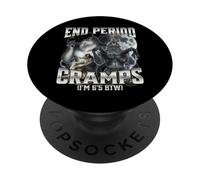 End Period Cramps PopSockets PopGrip Adhesivo