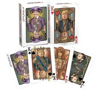 End the Wokeness: Trump Family Poker Poker Cards - Deck premium coleccionable con Trump Melania Trump Jr. y Biden Joker Cardstock para Noches de pke