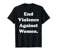 End Violence Against Women Powerful Message Camiseta