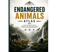 Endangered Animals Atlas: A Visual Infographic Guide to the World’s Most Threatened Wildlife, Habitats, and Conservation Efforts