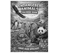 Endangered Animals Coloring Book: Endangered Animals Coloring Book is a fun and educational coloring book with illustrations of endangered animals, helping children learn about wildlife, creativity