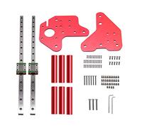 Ender 3 Dual Z-Axis MGN12 - Kit de guía de riel Lineal con Soporte de Montaje de Placa de fijación para actualizaciones de Impresora 3D Ender 3 Pro Ender-3 V2 (Eje Z, con riel Lineal)