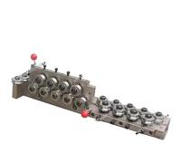 Enderezador manual de alambre Equipo de enderezamiento Alambre de hierro Alambre de aluminio Tubería de acero Máquina enderezadora de alambre de acero(18 wheel 26mm)