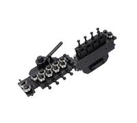 Enderezador manual de alambre Máquina enderezadora de cables de hierro y acero inoxidable, enderezadora de cables Manual de 1,5-3mm, 3-4mm(1.5-3mm 18roller)