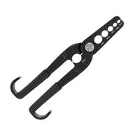 Enderezadora manual universal de tubo de cobre de 6 agujeros | Alicates redondos de tubo plano de cobre AC para taller, fábrica, almacén, sótano, instalación, aire acondicionado para el