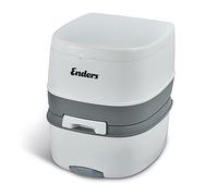 Enders Aseo WC SUPREME inodoro portatil para camping, Water quimico portatil con altura de asiento comfortable, indicador de nível, wc portatil caravana superficie lisa, 38 x44,5 x 44 cm #4999