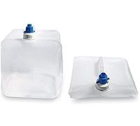 Enders Bidon Agua 15 litros con Grifo - Deposito Agua de Vaciado Plegable y con Tubo de Salida - contenedor Agua con asa de Transporte masiva #7599
