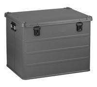 Enders® Caja de Aluminio Vancouver L Grey, 236 litros, Caja Industrial, Caja de Transporte, Caja Universal, Junta de Goma, Estable, Robusta, protección contra Polvo y Salpicaduras #1356