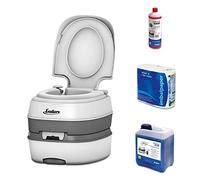 Enders Inodoro portátil para Camping, Juego Blue 2,5 Deluxe [4993]: WC químico con líquido sanitorio y Papel del wáter