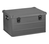 Enders Vancouver S Grey 1358 - Caja de transporte industrial (123 L, con junta de goma, resistente, antipolvo, antisalpicaduras), color gris
