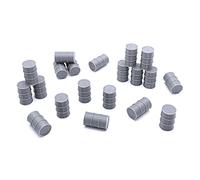 EnderToys Gas Barrels, Terrain Scenery for Tabletop 28mm Miniatures Wargame, 3D Printed and Paintable