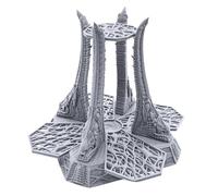 EnderToys Generador de campo alienígena por Printable Scenery, paisaje RPG de mesa impreso en 3D y terreno de juego de guerra de 28 mm en miniaturas