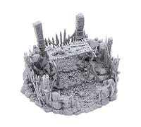EnderToys Plataforma de entierro por paisaje imprimible, paisaje RPG de mesa impreso en 3D y terreno de juego de guerra miniaturas de 28 mm