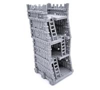 EnderToys Torre de asedio por Printable Scenery, paisaje RPG de mesa impreso en 3D y terreno de juego de guerra, miniaturas de 28 mm