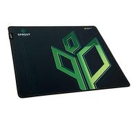 ENDGAME GEAR MPJ 450 - Alfombrilla de ratón Antideslizante Sprout Edition, Base de Goma - Dimensiones 450 x 400 x 3 mm, para Todo Tipo de ratón (Negro/Verde)