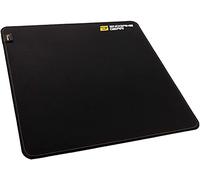 ENDGAME GEAR MPX-390 - Alfombrilla de ratón para Juegos, combinación de Silicona y Cordura® L, 390 x 390 x 3 mm, para Todo Tipo de Ratones, Color Negro y Amarillo