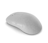 ENDGAME GEAR XM2w - Ratón inalámbrico para juegos 4K, tasa de sondeo de 4000 Hz, interruptores Kailh GX, sensor PixArt PAW3395, ligero, ~ 63 g, color blanco escarcha