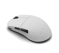 ENDGAME GEAR XM2w - Ratón inalámbrico para juegos 4K v2, color blanco, sensor óptico de 30 K DPI, sondeo de 4000 Hz, diseño de agarre de garra para manos medianas a grandes, ligero (61,5 g)