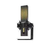 ENDGAME GEAR XSTRM Micrófono USB PC Muestreo 192kHz 24bit de Calidad de Estudio, micrófono Externo con reducción de Ruido IA y directividad cardioide (Negro)