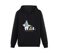 Endless Anime & Shirokuma Cafe Classic Joker Sudadera con Capucha para Hombre Chicos Patrón Jersey, XL