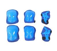 Endless EL1028 Protective Guard Kit for Skating, Cycling and Skateboarding with Knee, Elbow and Wrist Protector | Blue | Material : ABS, Nylon | with Adjustable Straps to Fit Perfectly for Adults
