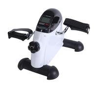 Endless Exerciser portátil con Monitor Digital | Negro | Material: aleación de Acero | Under Desk Bike Pedal Exerciser | FootCycle | Brazo y Pierna Exercise Peddler Machine | para Hombres y Mujeres