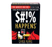 Endless Games $#!% Happens: The World's On Fire Edition | Divertido juego de cartas, clasifica los peores momentos de la vida | 2+ jugadores, a partir de 18 años