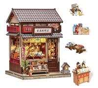 Endless Limit Book Nook Kit - Casa de muñecas DIY para Adultos, Minicasa con Luz LED & Cubierta Antipolvo, Estilo Japonés, Decoración de Estantería (Tsukino Eogi-dou)