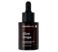 Endless Luxe Glow Drops GDR23 - Sérum autobronceador facial con ácido hialurónico y vitamina C para todo tipo de pieles, hidratante, sin parabenos y vegano, 27 ml