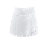Endless Minimal High Waist Falda Mujeres - Blanco, Plateado L