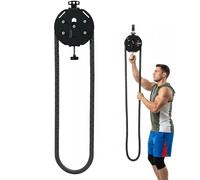 Endless Rope Trainer - Máquina de resistencia ajustable para ejercicios de agarre, espalda, brazos y coordinación corporal | Cuerda de nailon duradera para un entrenamiento de fuerza definitivo