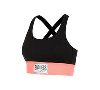 Endless Skin Label Camiseta De Tirantes Mujeres - Negro, Coral M