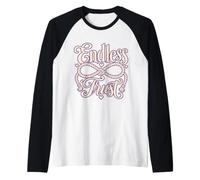 Endless Trust Shibari Rope Kinky BDSM Camiseta Manga Raglan