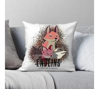 Endling Extinction Is Forever - Funda de almohada decorativa de poliéster y lino, terciopelo, con cremallera, funda de almohada decorativa