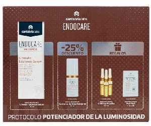 Endocare Radiance Sérum 30 ml + Contorno 15 ml + Ampollas 3 uds + Peel Mask